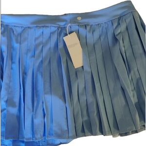 Zella Women's Blue Pleated Skirt Size XXL Blue Lapis NWT